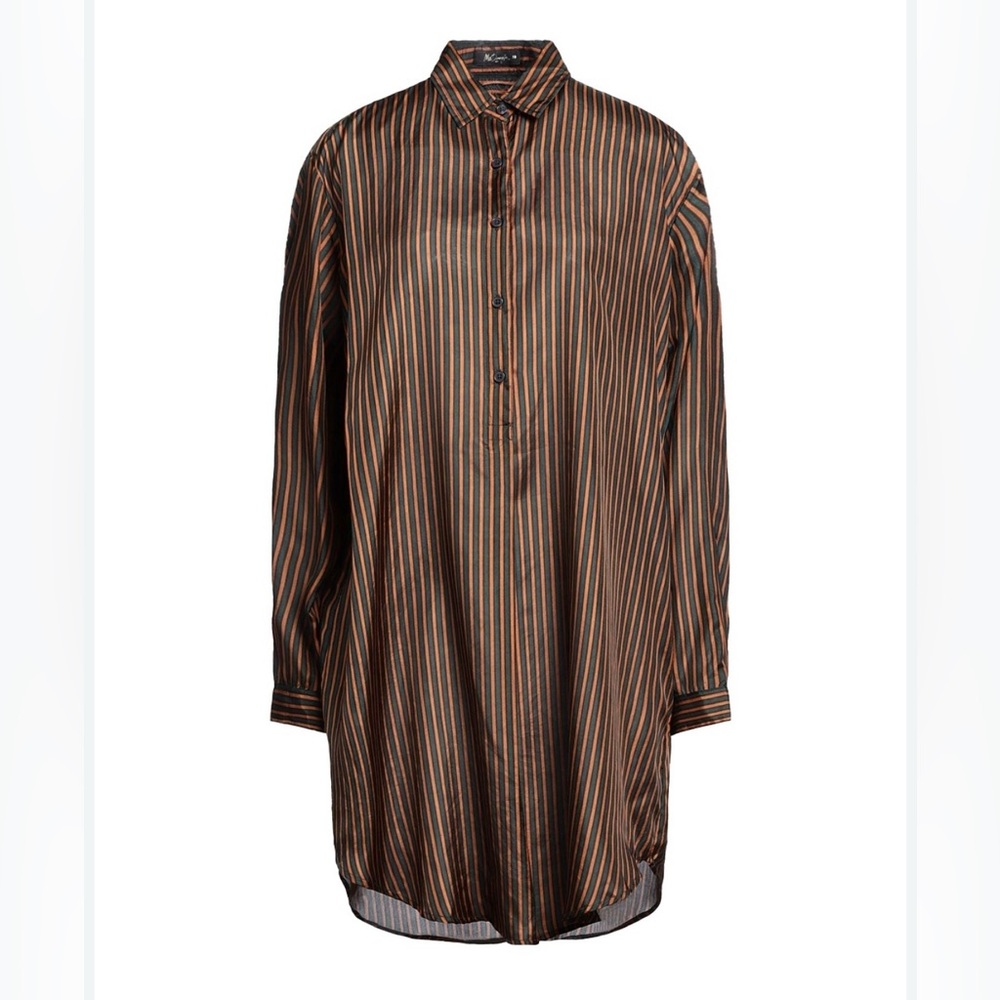 Mes Demoiselles 100% silk shirt dress
